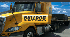 Desktop Screenshot of bulldoghiway.com